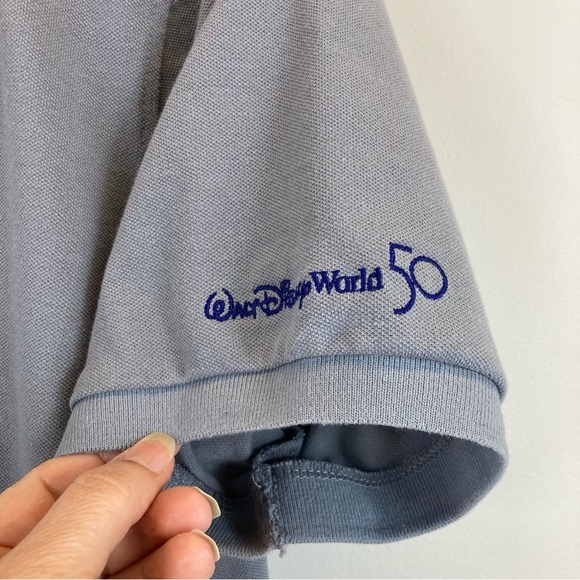 Disney Embroidered Mickey Mouse Polo Shirt Size M - Picture 4 of 10